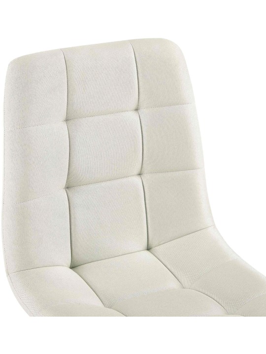Cadeira da sala de jantar tecido Antibes, creme