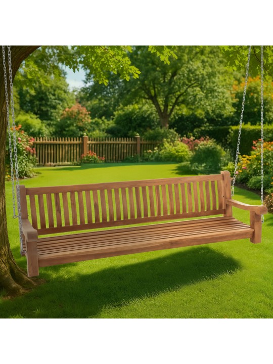 Banco de balanço Joyce 220 cm, teca Banco de balanço Joyce 220 cm, teca