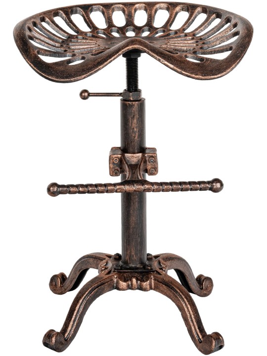 Banqueta alta Butch, bronze