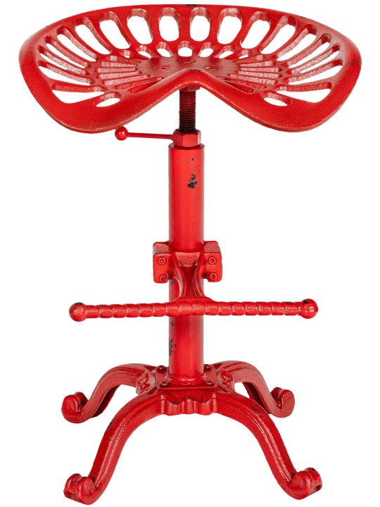 Banqueta alta Butch, vermelho