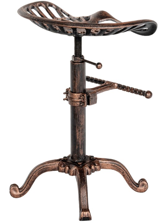 Conjunto de 2 bancos altos Butch, bronze Conjunto de 2 bancos altos Butch, bronze