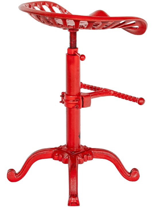 Conjunto de 2 bancos altos Butch, vermelho Conjunto de 2 bancos altos Butch, vermelho