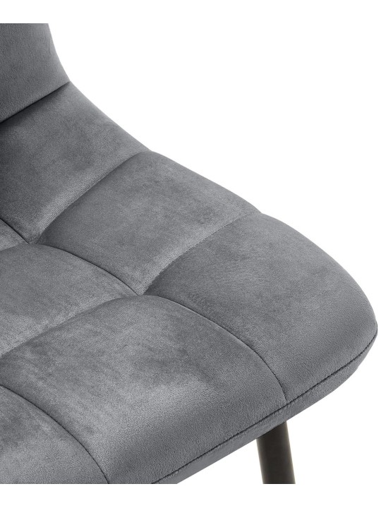 Cadeira de jantar Antibes, cinza escuro