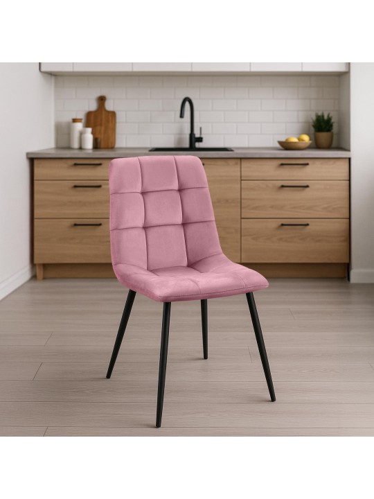 Cadeira de jantar Antibes, rosa Cadeira de jantar Antibes, rosa