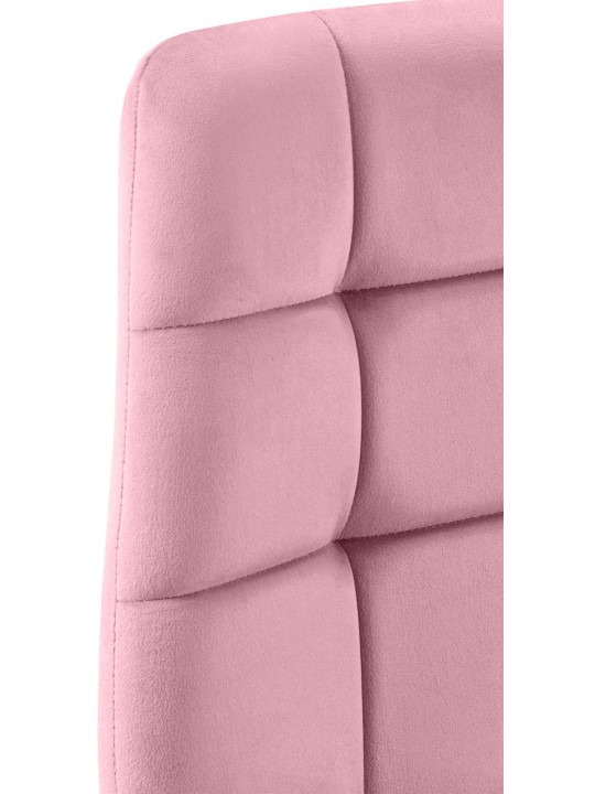 Conjunto de 4 cadeiras de jantar Antibes, rosa