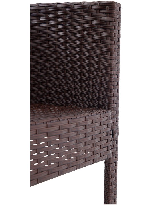 Grupo de assentos Ramunda, castanho