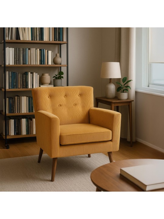 Poltrona Kioni Cordão, laranja