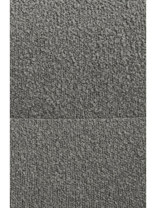 Cadeira da sala de jantar tecido Merlinda Teddy, cinza Cadeira da sala de jantar tecido Merlinda Teddy, cinza