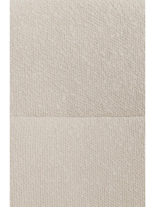 Cadeira da sala de jantar tecido Merlinda Teddy, creme Cadeira da sala de jantar tecido Merlinda Teddy, creme