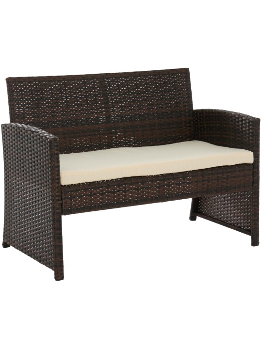 Grupo de assentos Toruba, castanho