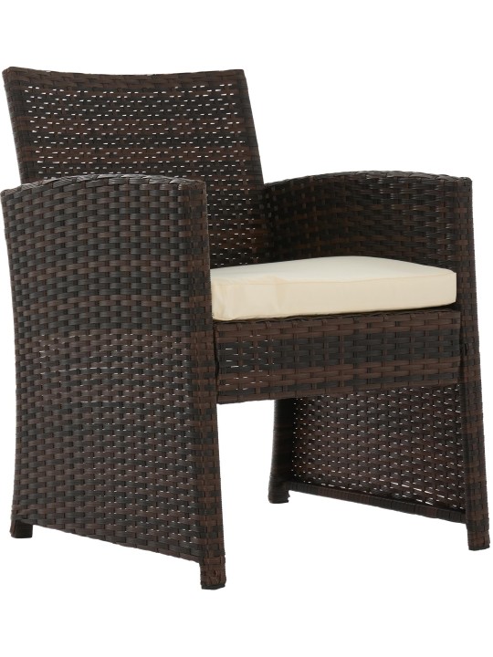 Grupo de assentos Toruba, castanho