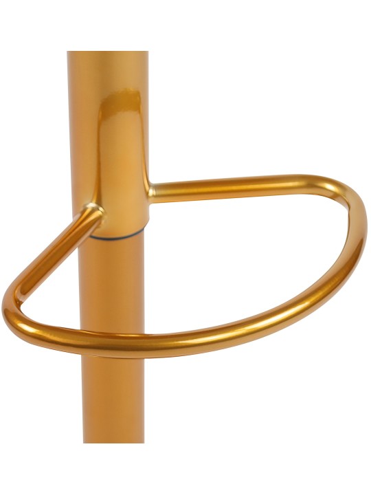 Conjunto de 2 bancos altos Williston, dourado