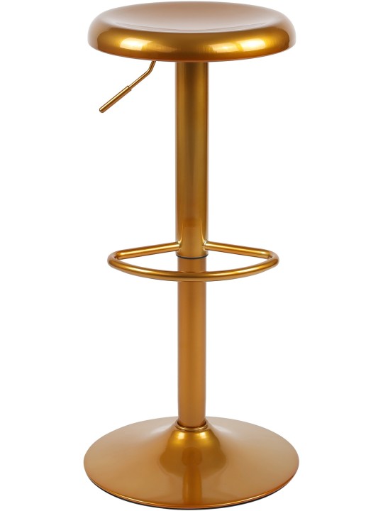 Conjunto de 2 bancos altos Williston, dourado