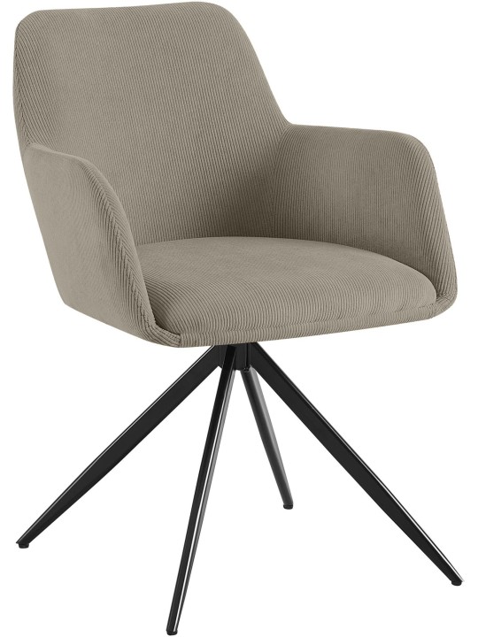 Cadeira de jantar Olema Cord, taupe