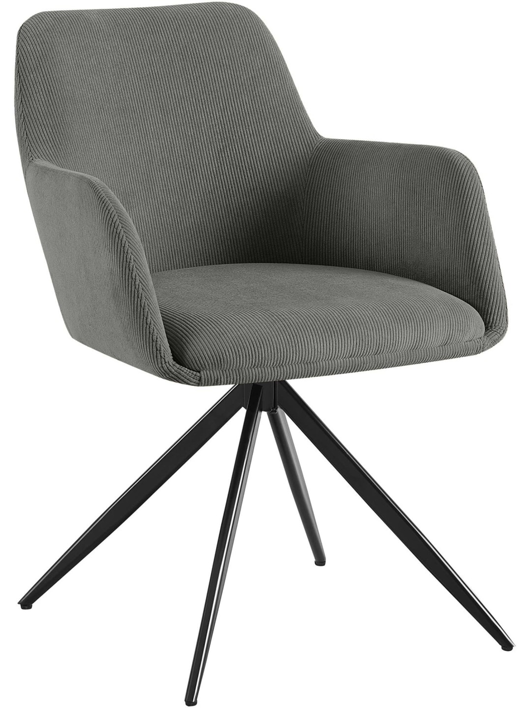 Cadeira de jantar Olema Cord, cinza