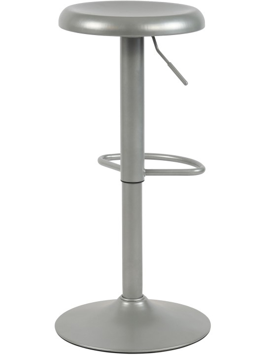 Conjunto de 2 bancos altos Williston, prata