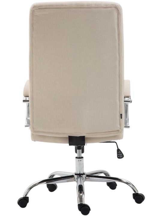 Cadeira de escritório tecido Valais, creme