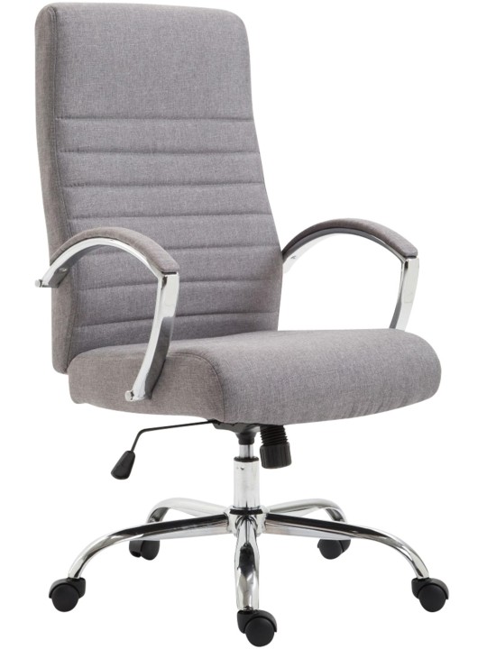 Cadeira de escritório tecido Valais, cinza