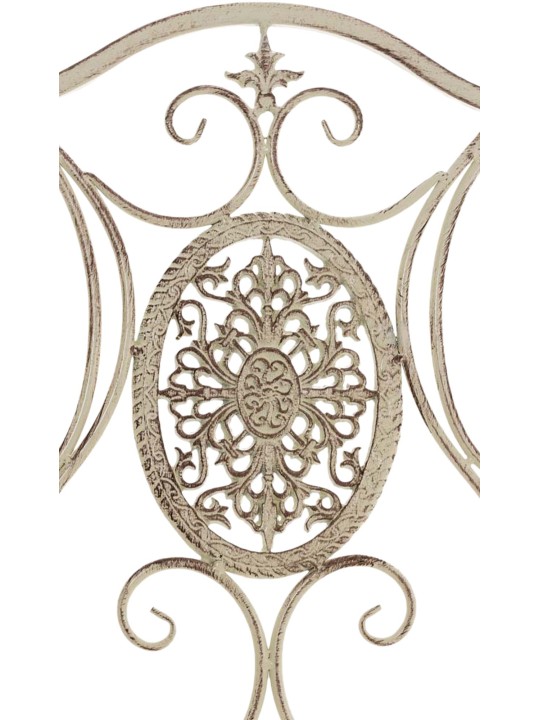 Conjunto de 2 cadeiras Sibell, creme antigo