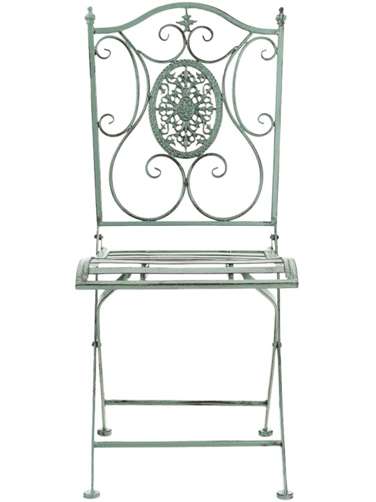 Conjunto de 2 cadeiras Sibell, verde antigo