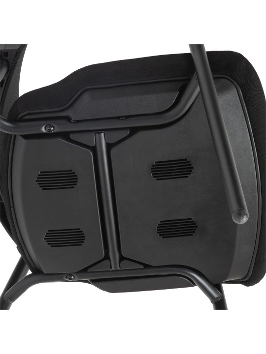 Conjunto de 2 cadeiras para visitantes Volga, preto