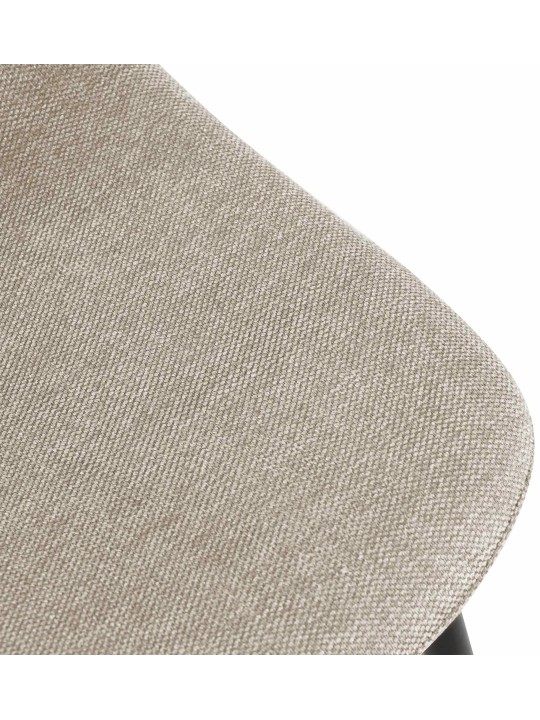 Cadeira de jantar em tecido Napier, creme