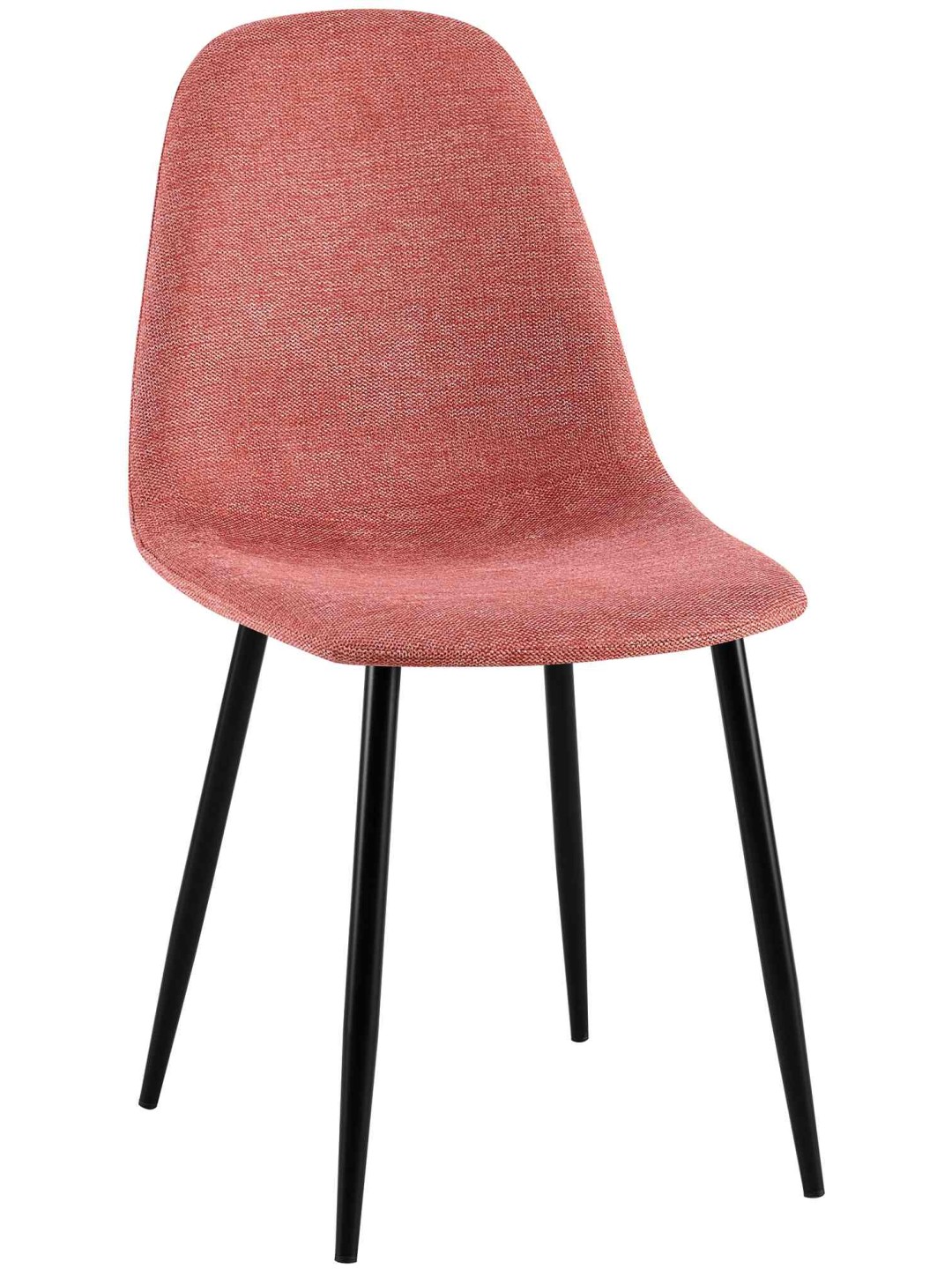 Cadeira de jantar em tecido Napier, laranja