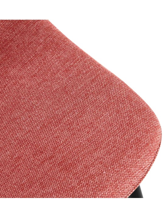 Cadeira de jantar em tecido Napier, laranja