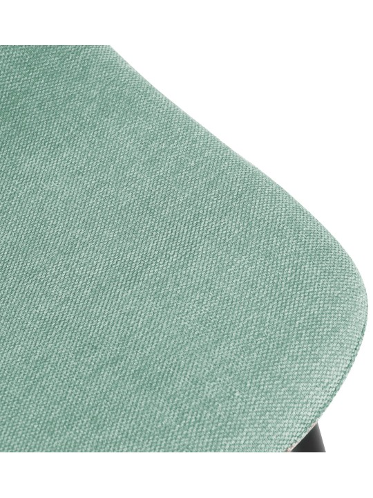 Cadeira de jantar em tecido Napier, verde claro Cadeira de jantar em tecido Napier, verde claro
