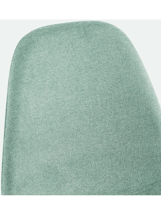 Cadeira de jantar em tecido Napier, verde claro Cadeira de jantar em tecido Napier, verde claro