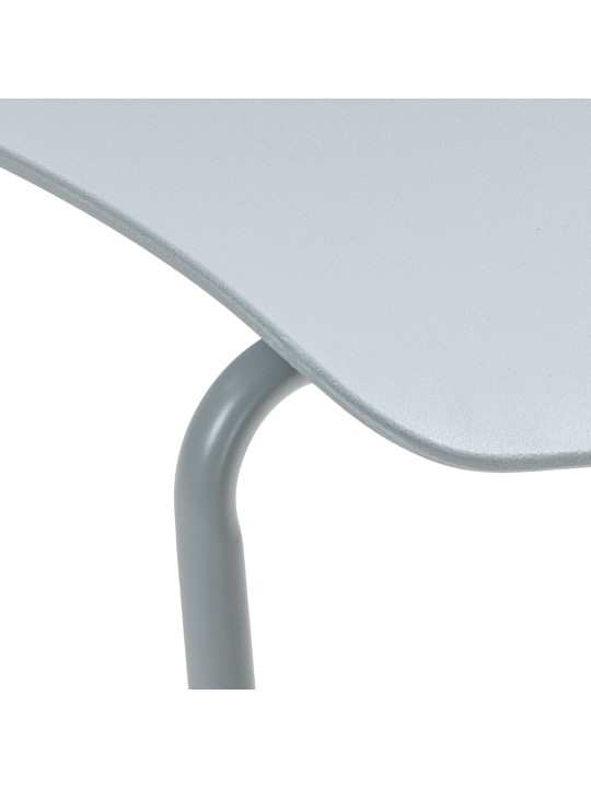 Conjunto de 2 cadeiras Houma, cinza