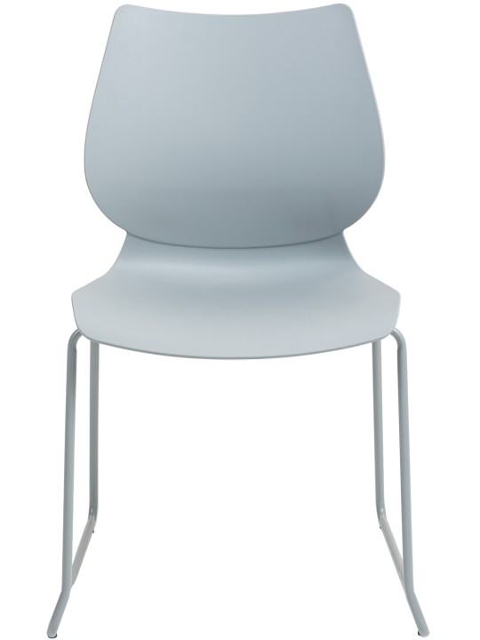 Conjunto de 2 cadeiras Houma, cinza