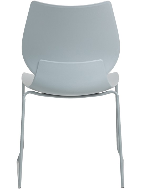 Conjunto de 2 cadeiras Houma, cinza