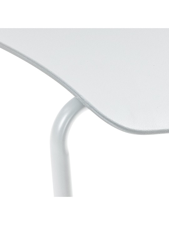 Conjunto de 2 cadeiras Houma, branco