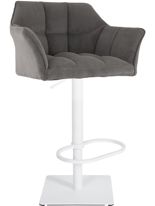 Banqueta alta Damaso W Cord, taupe