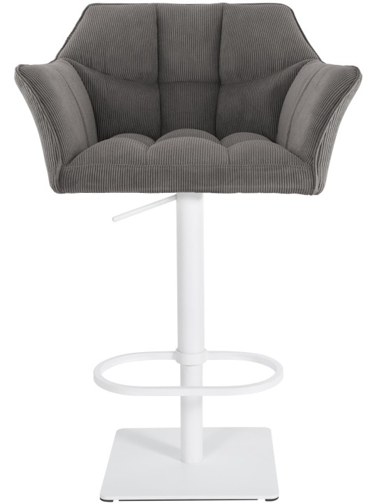 Banqueta alta Damaso W Cord, taupe