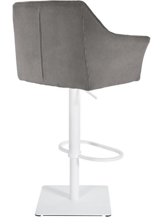 Banqueta alta Damaso W Cord, taupe
