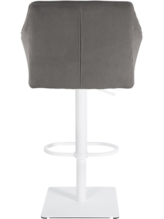 Banqueta alta Damaso W Cord, taupe