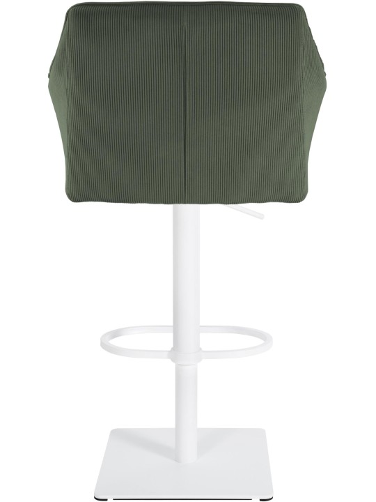 Banqueta alta Damaso W Cord, verde