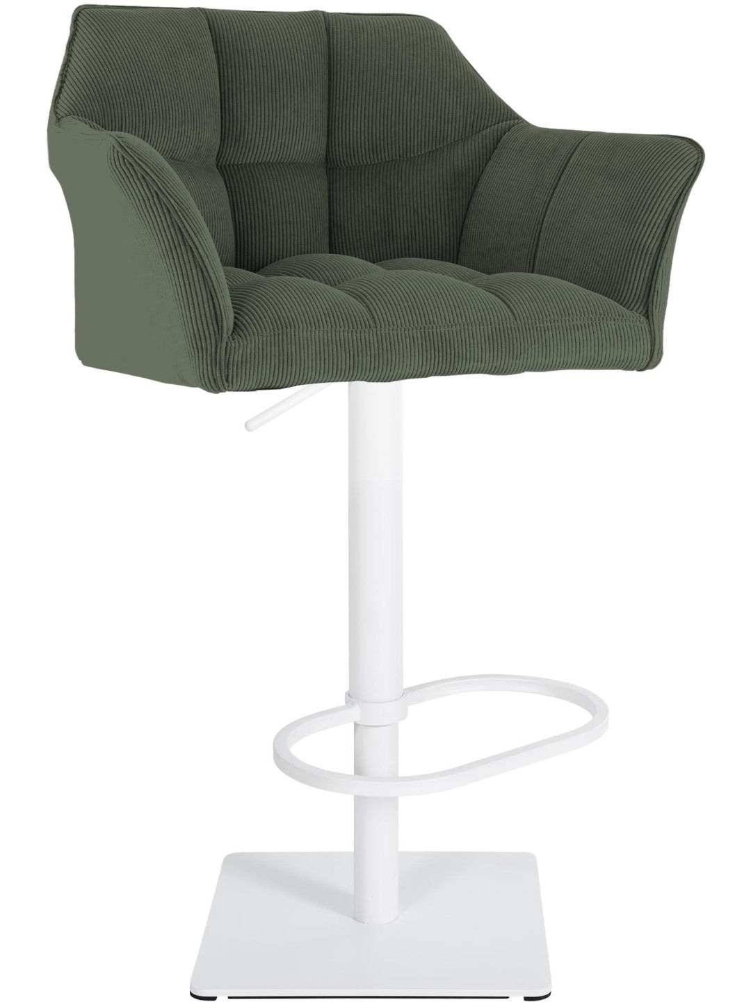 Banqueta alta Damaso W Cord, verde