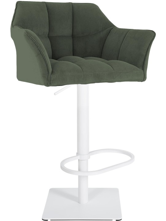 Banqueta alta Damaso W Cord, verde