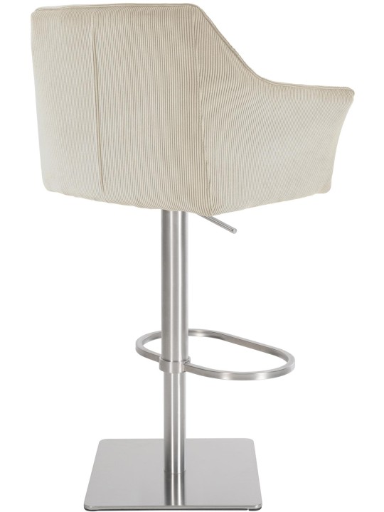 Banqueta alta Damaso E Cord, creme