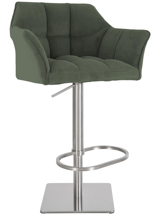 Banqueta alta Damaso E Cord, verde Banqueta alta Damaso E Cord, verde