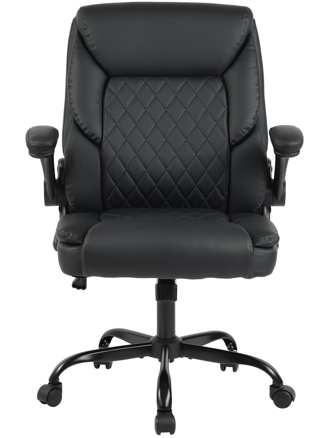 Cadeira de escritório Medfield couro sintético, preto