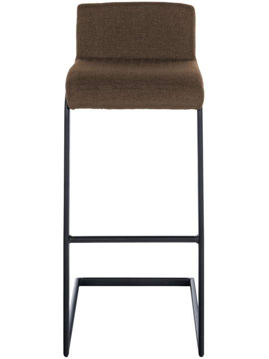 Conjunto de 2 bancos altos em tecido Newport B, castanho Conjunto de 2 bancos altos em tecido Newport B, castanho