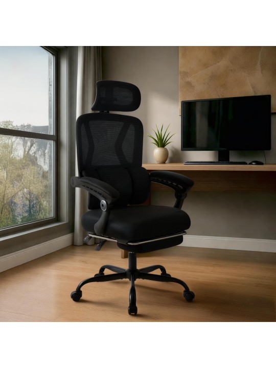 Cadeira de escritório Liberton, preto