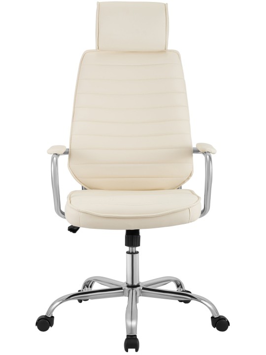 Cadeira de escritório Rako, creme