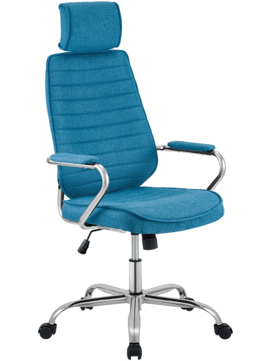 Cadeira de escritório Rako tecido, azul Cadeira de escritório Rako tecido, azul