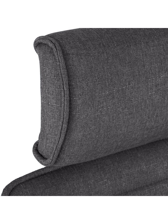 Cadeira de escritório Rako tecido, cinza escuro Cadeira de escritório Rako tecido, cinza escuro