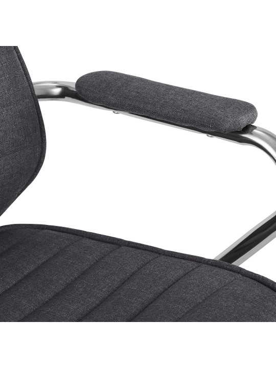 Cadeira de escritório Rako tecido, cinza escuro Cadeira de escritório Rako tecido, cinza escuro